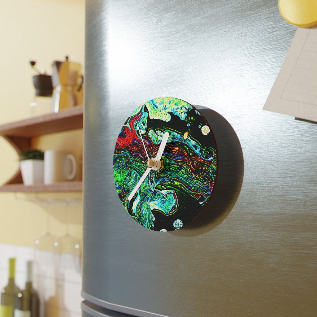 CDEJ Green Fun Wall Clocks