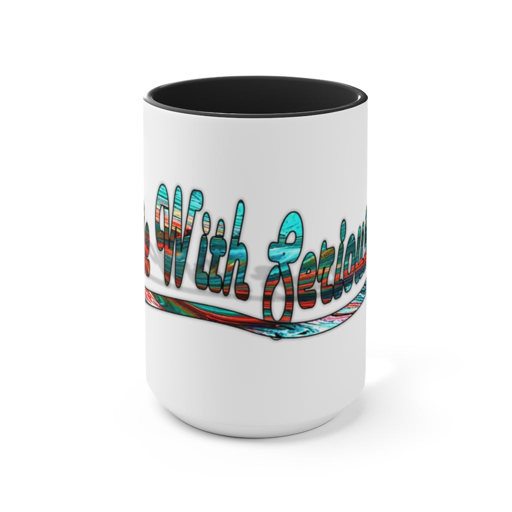 Graphic "Baddie" Accent Mug