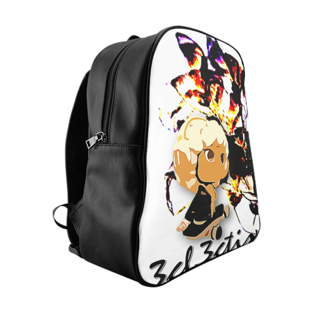 Floral School Backpack