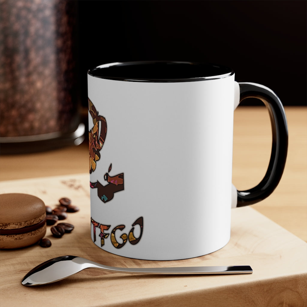 Graphic "Coffee" Accent Mug