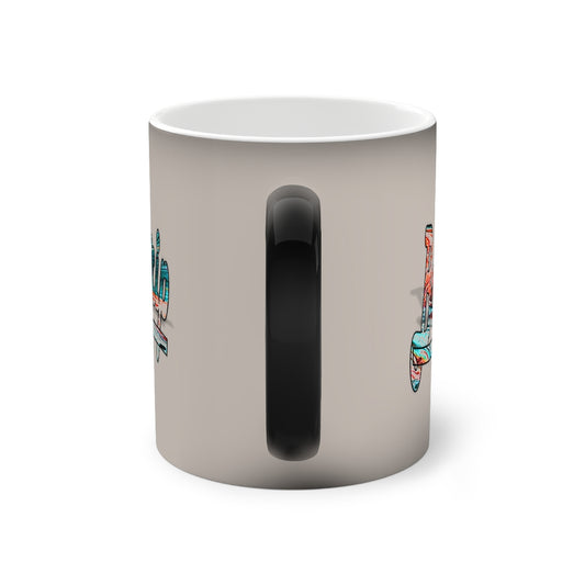 Graphic "Baddie" Color-Changing Mug, 11oz