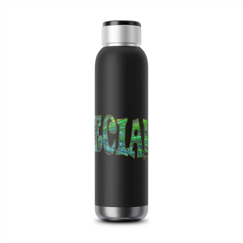 Graphic "Special" Soundwave Copper Vacuum Audio Bottle 22oz