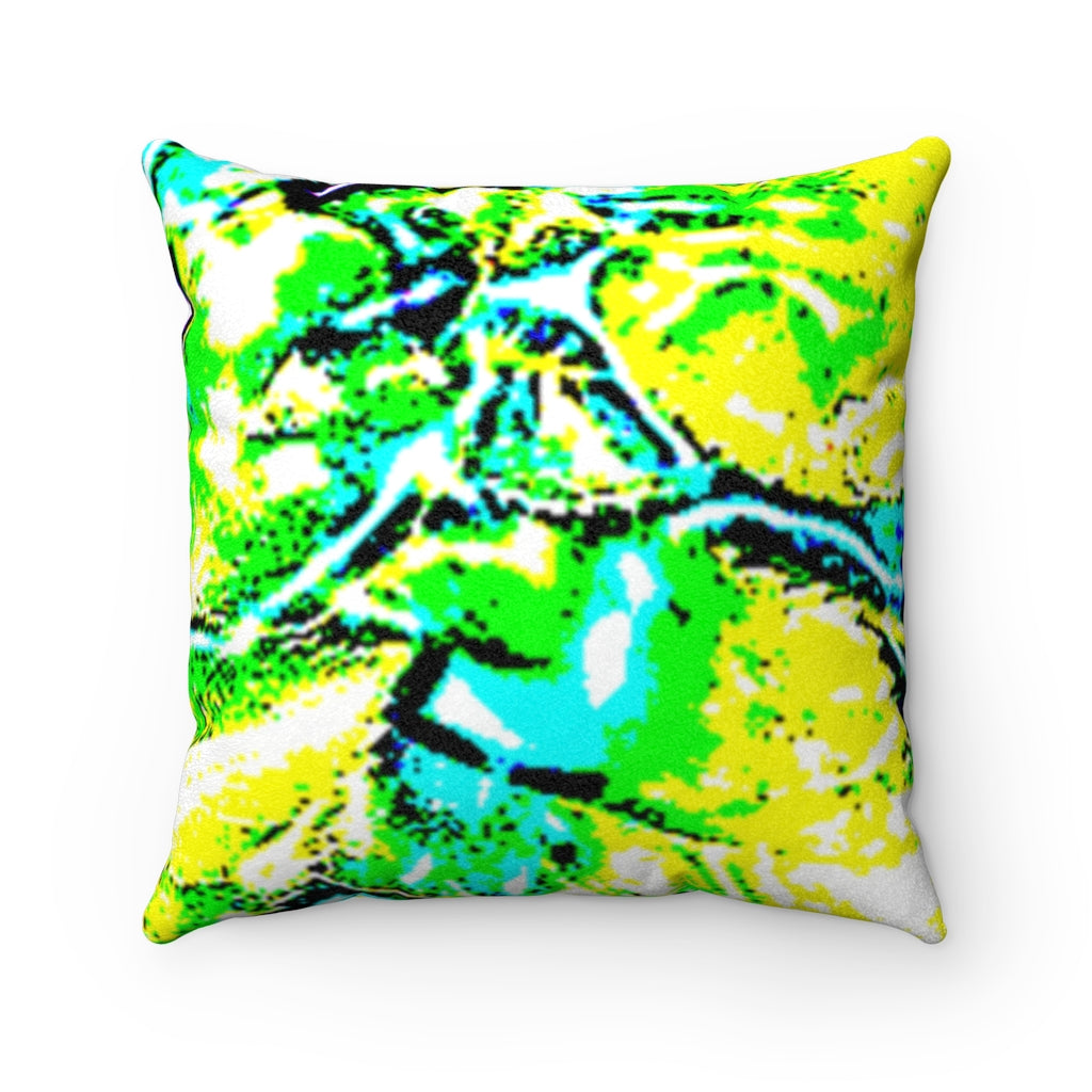 Neon Square Pillow Case