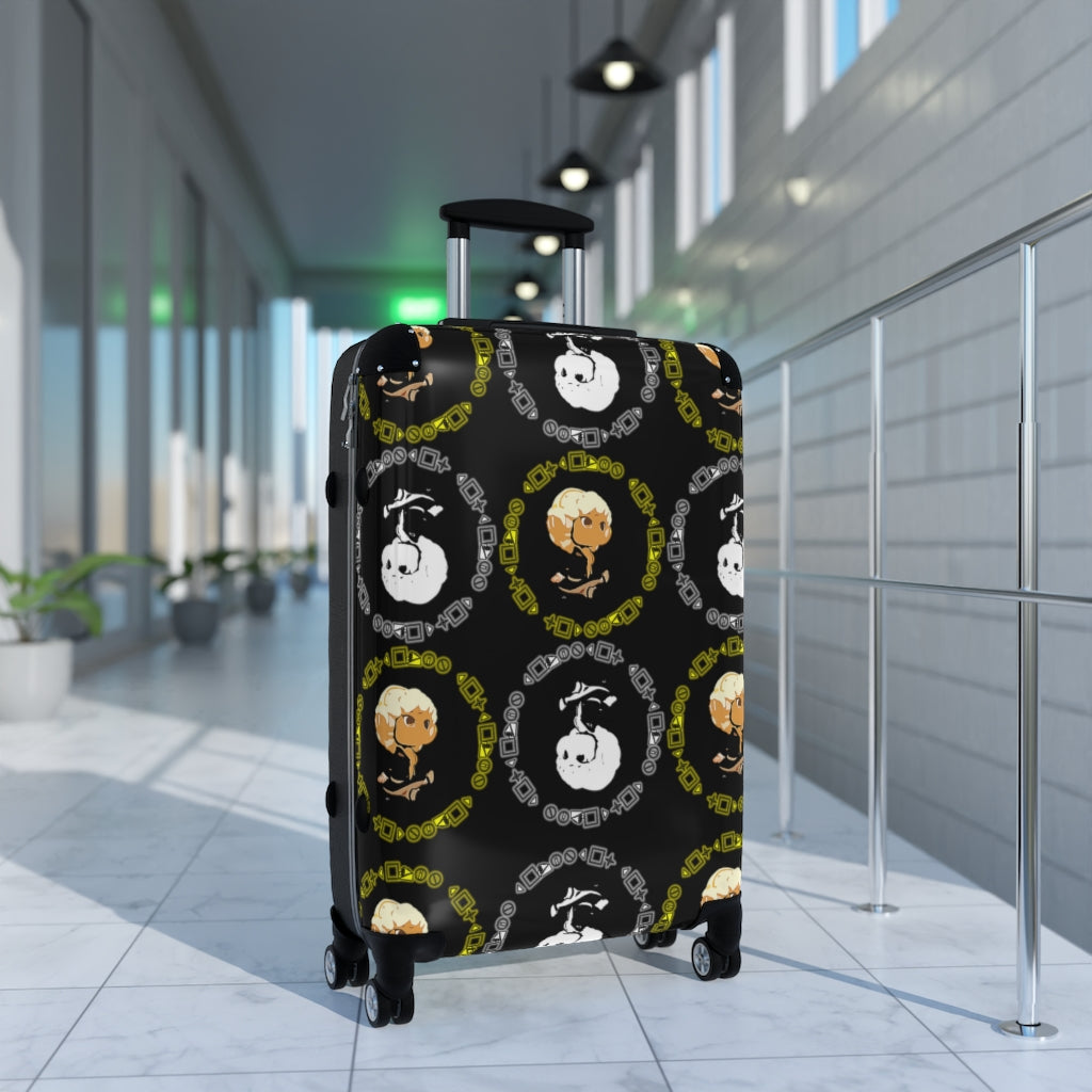 Branded Pattern Suitcases