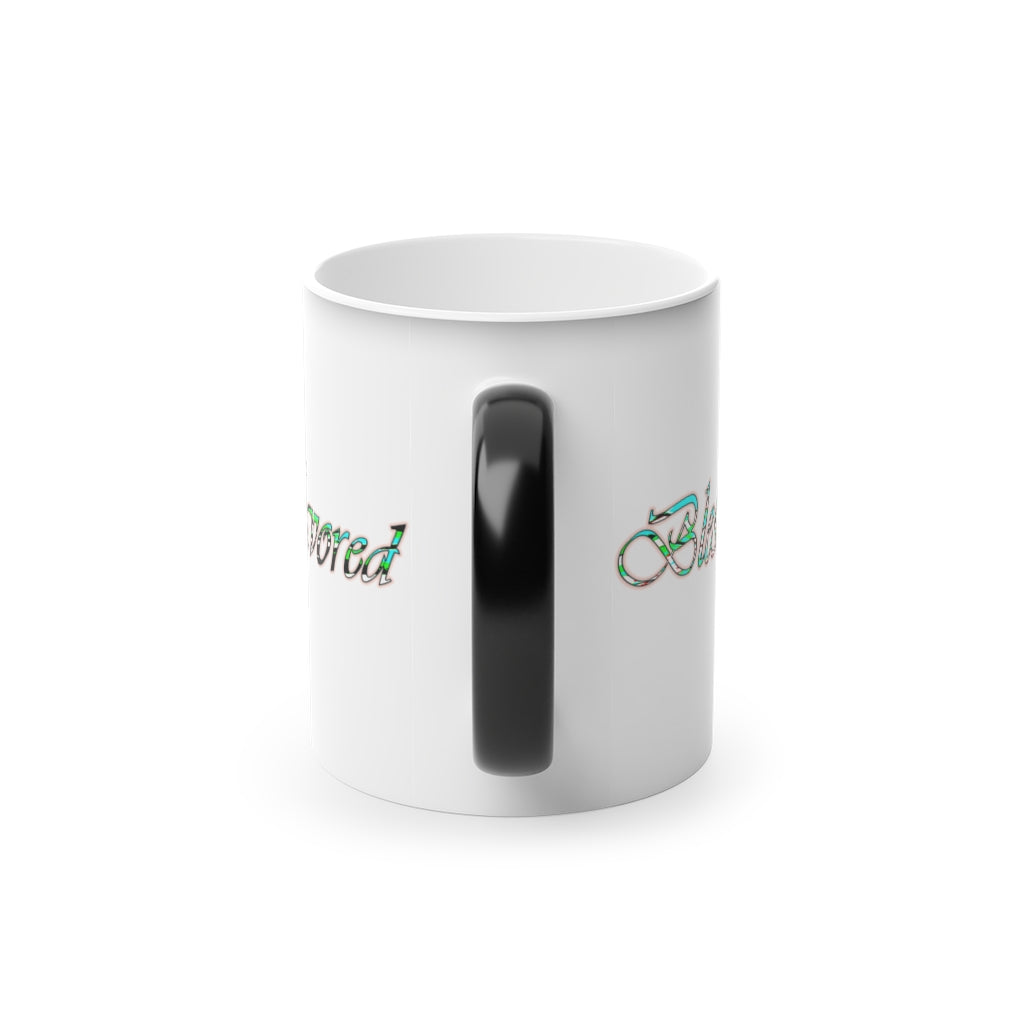 Graphic "Blessed" Magic Mug