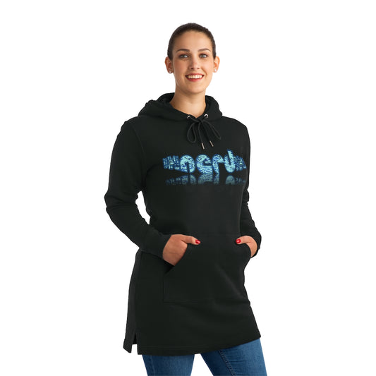 Graphic "Nerd" Streeter Hoodie Dress