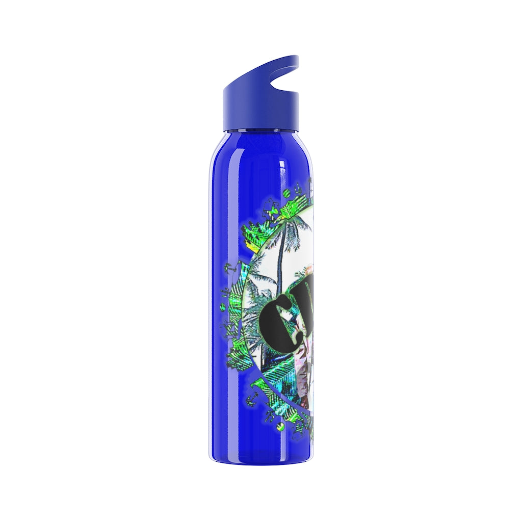 CDEJ Logo Sky Water Bottle