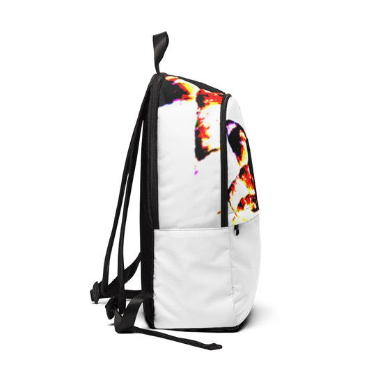 Floral Unisex Fabric Backpack