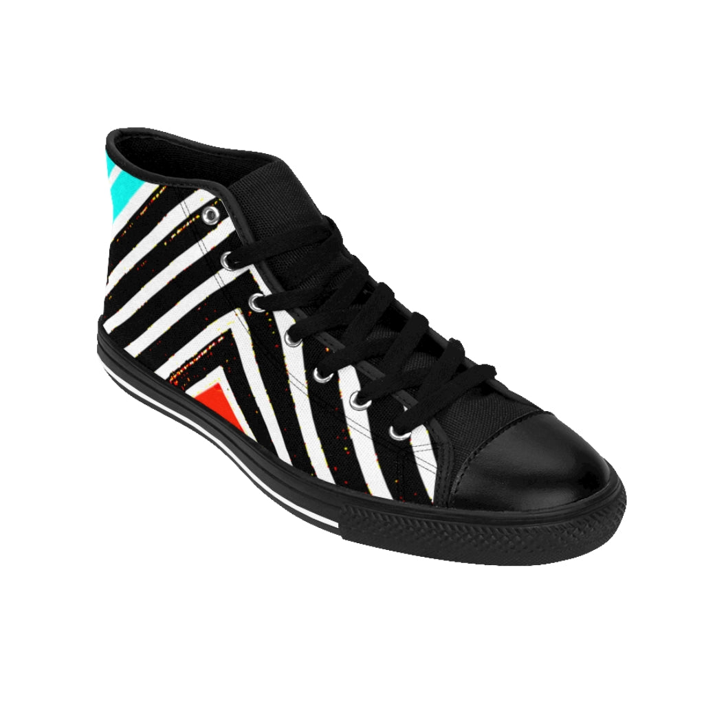 Special Stipped Women's High-top Sneakers