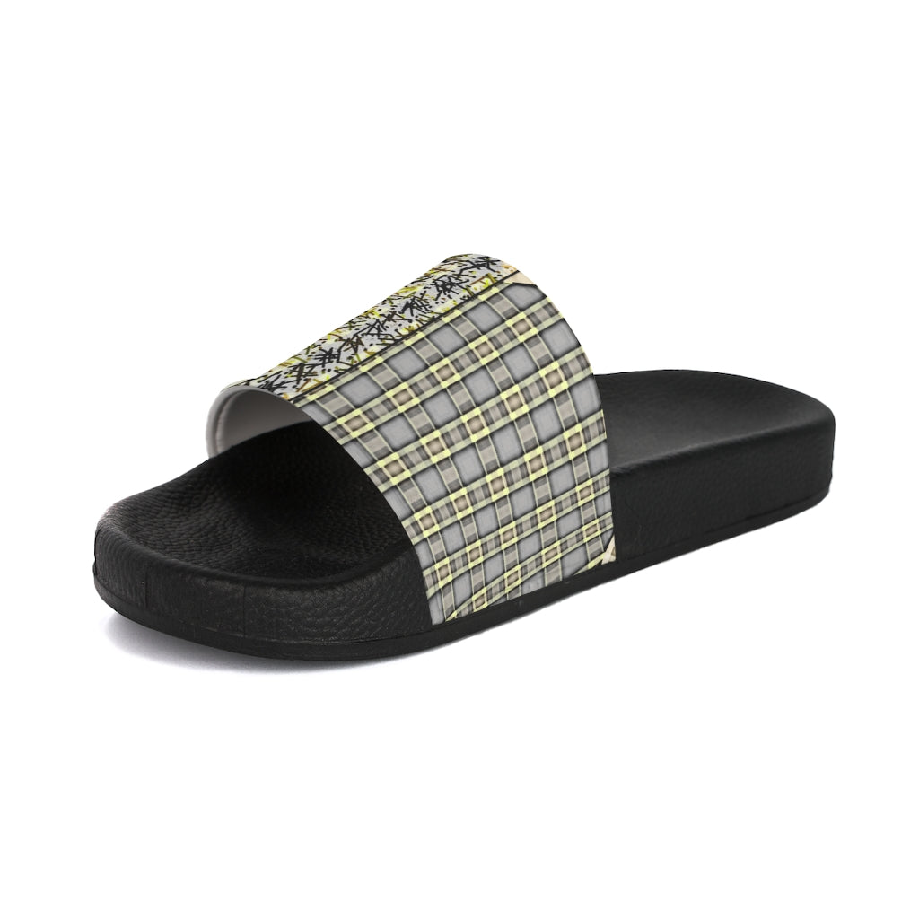 Patchwork Women's Slide Sandals