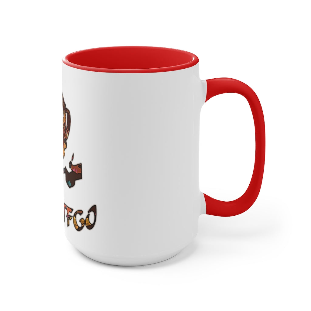 Graphic "Coffee" Accent Mug