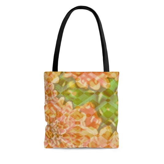 Faded Floral Tote Bag