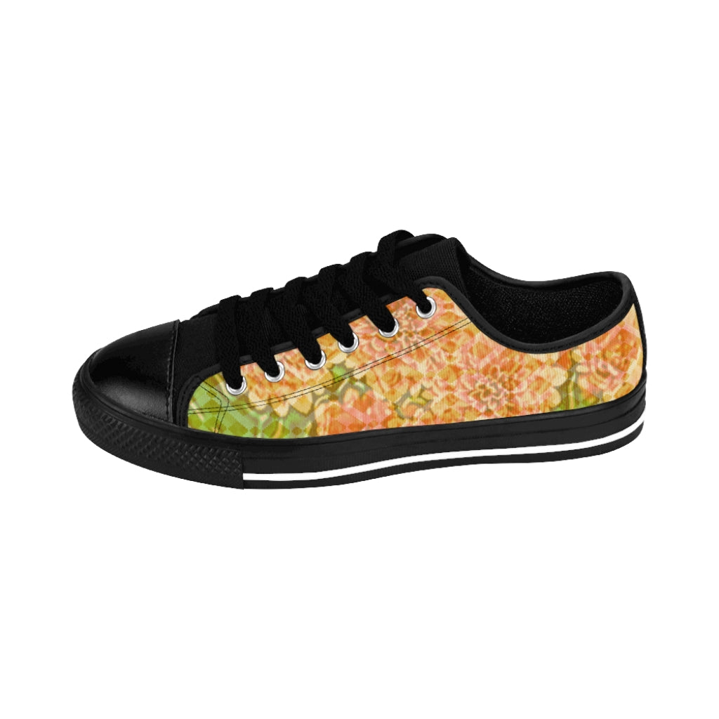 Faded Floral Women's Sneakers