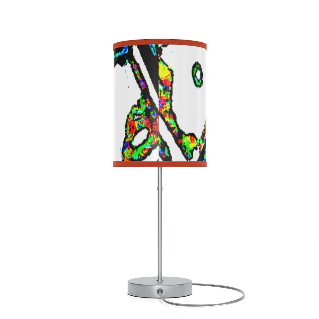 Painted Money Lamp on a Stand, US|CA plug