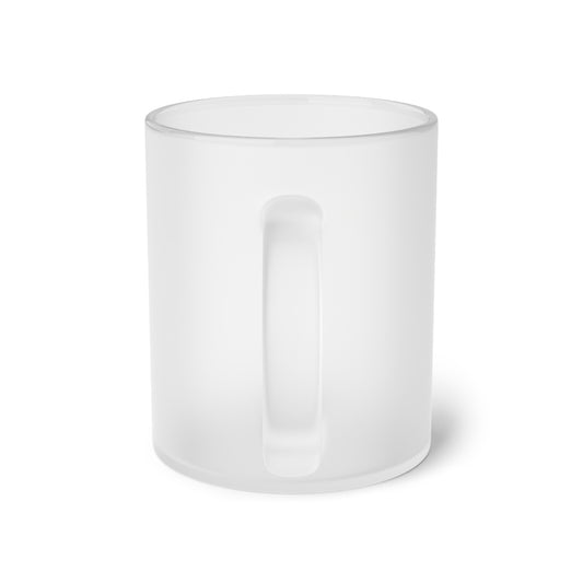 Logo Frosted Glass Mug