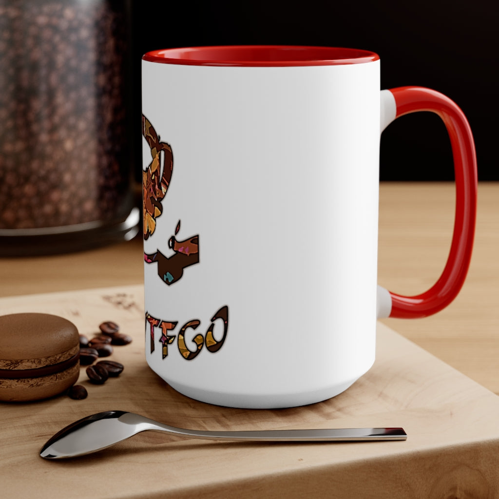 Graphic "Coffee" Accent Mug