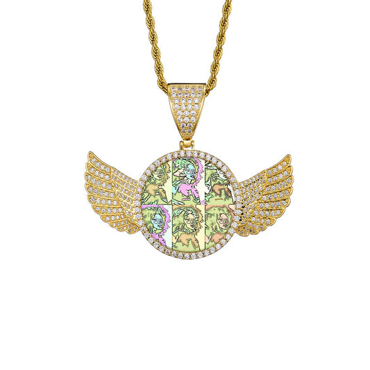 Afro Wings Necklace