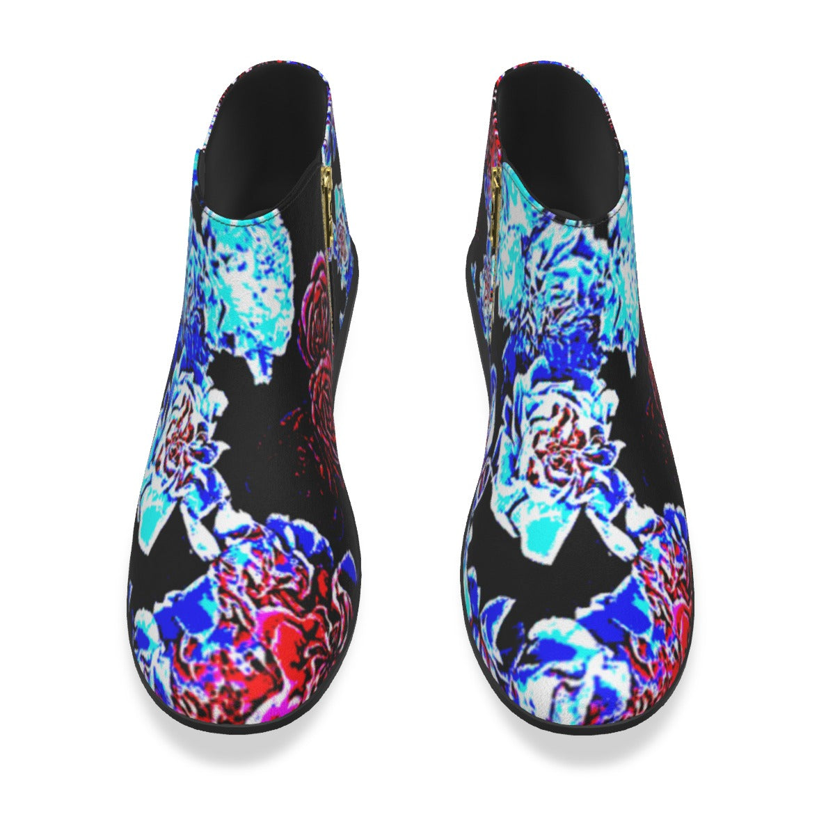 Dark Floral Women's Boots