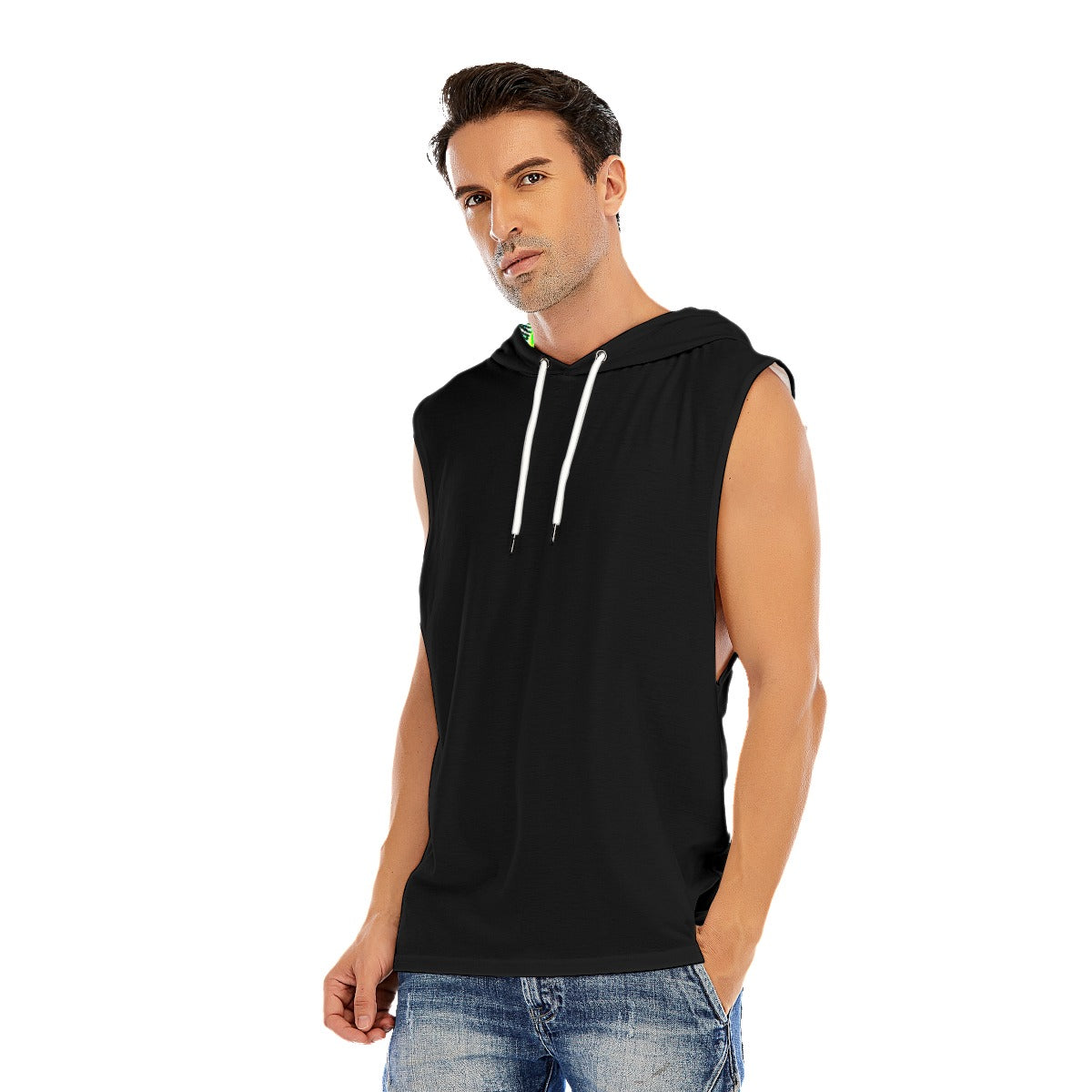 CDEJ Graphic Men’s Hooded Tank Top