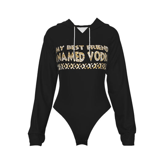 Graphic Vodka Hooded Bodysuit