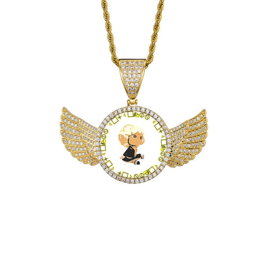 Logo Wings Necklace