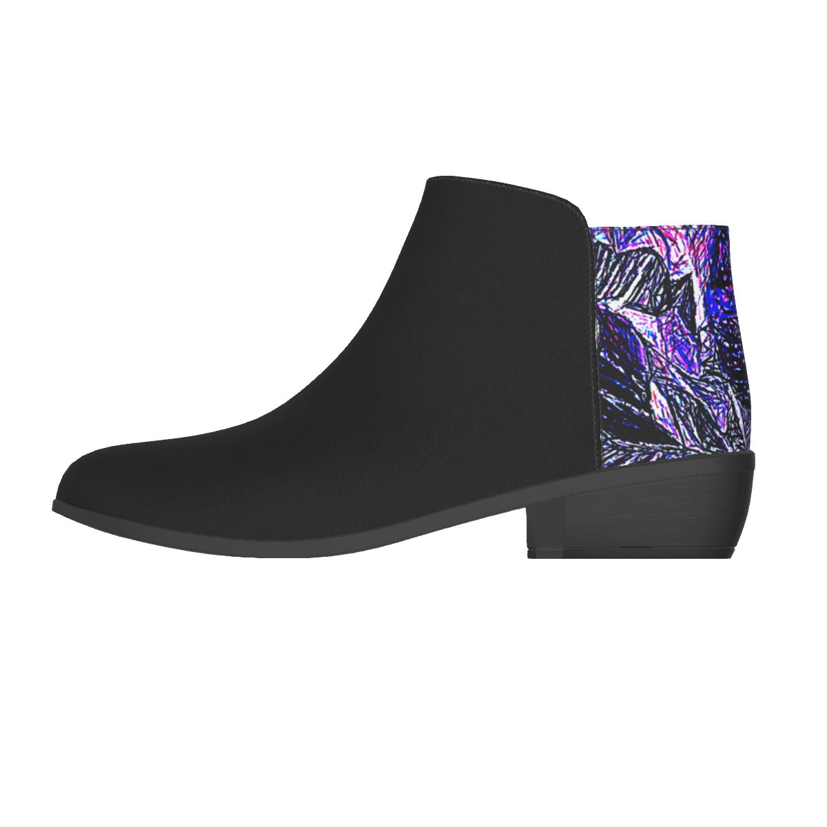 Purple Stencil Women's Boots