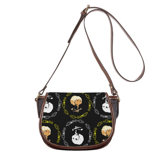 Branded Pattern Tambourin Bag