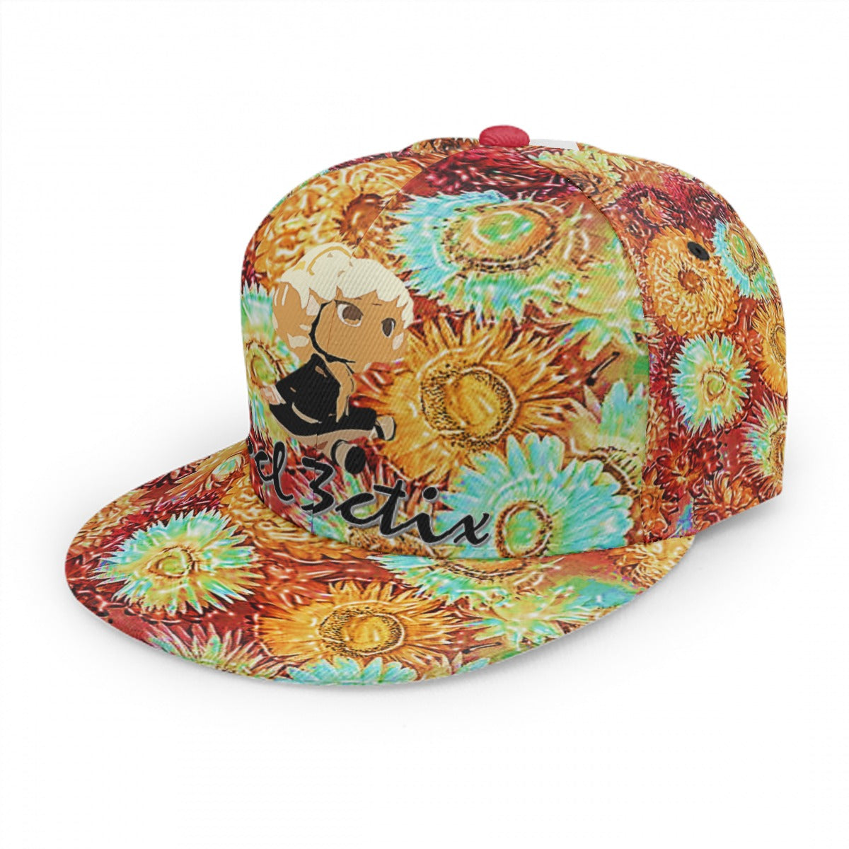 Branded Floral Snapback