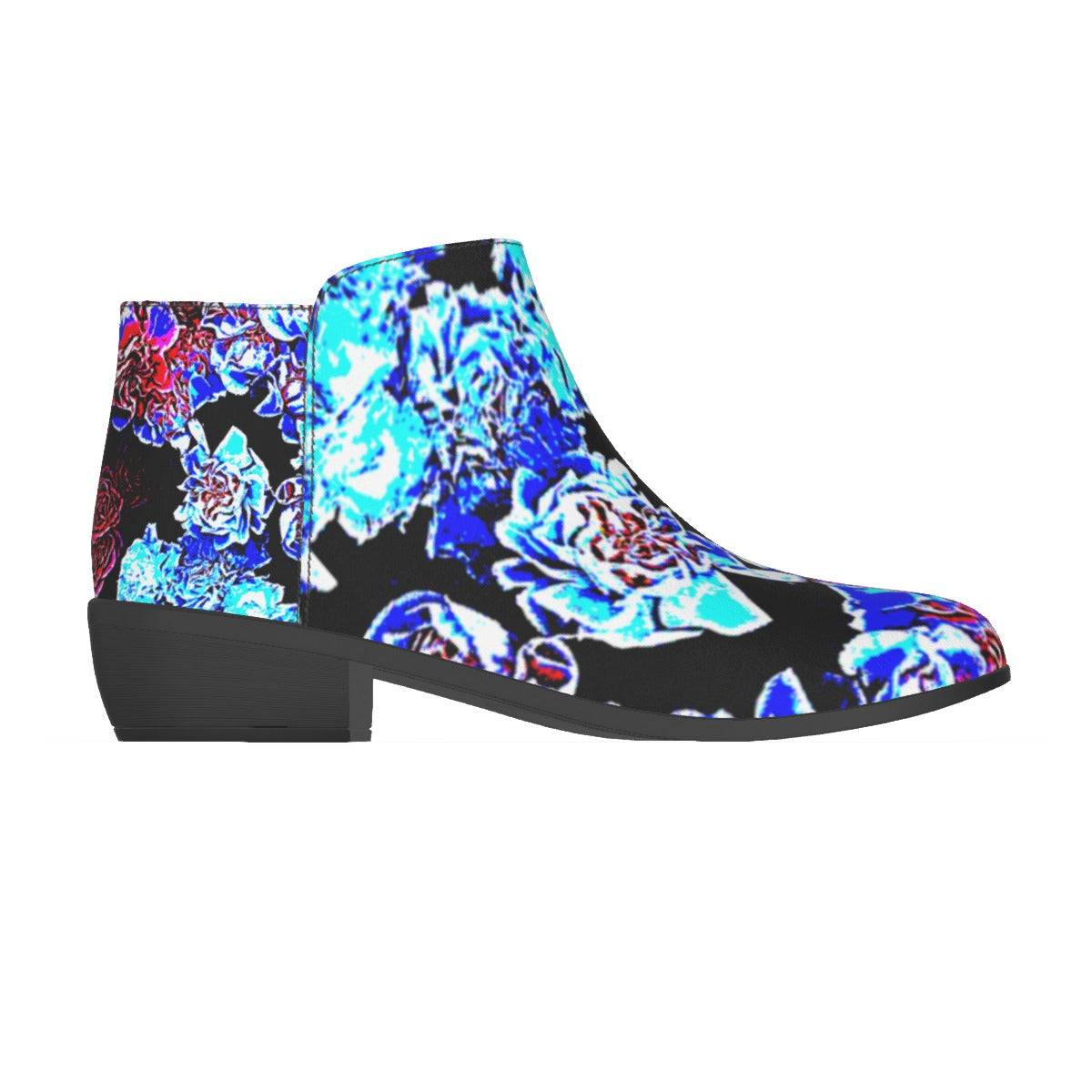 Dark Floral Women's Boots