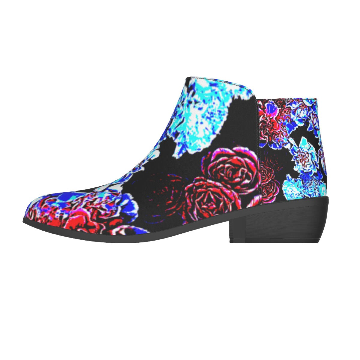 Dark Floral Women's Boots