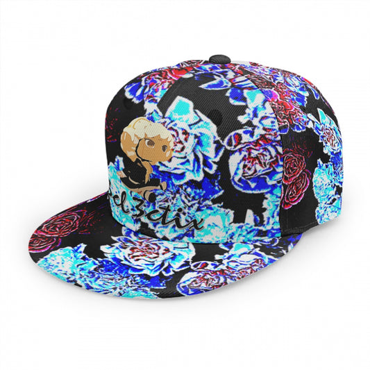 Branded Deep Floral Snapback