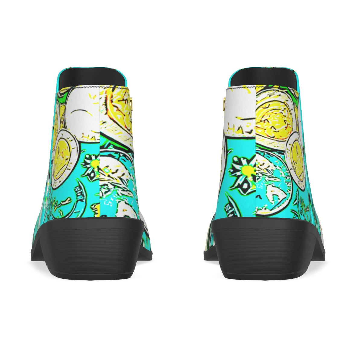 Teal Coin Women's Boots