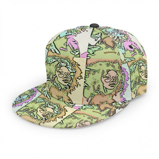 Afro Print Snapback