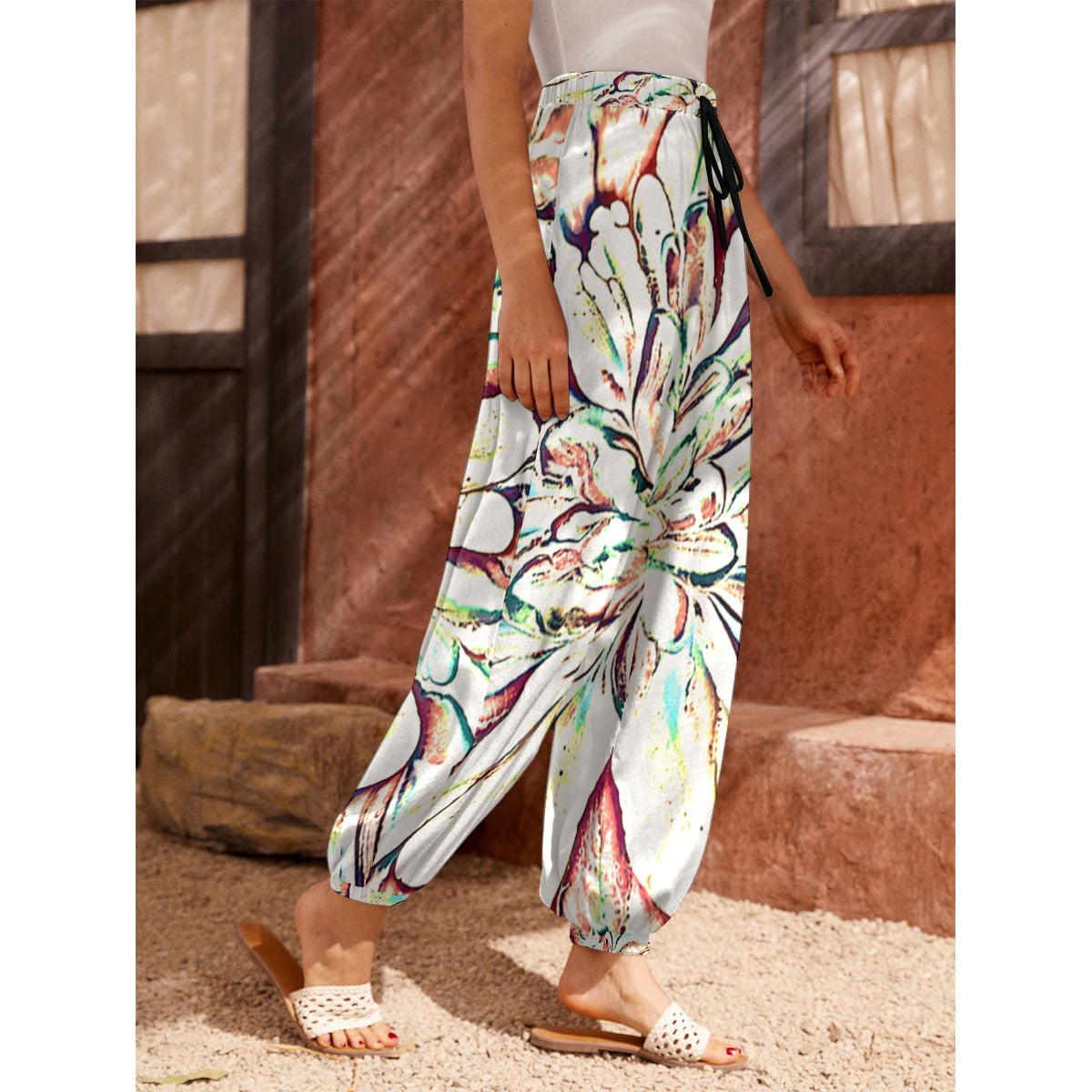 Psycho Print Women's Carrot Pants