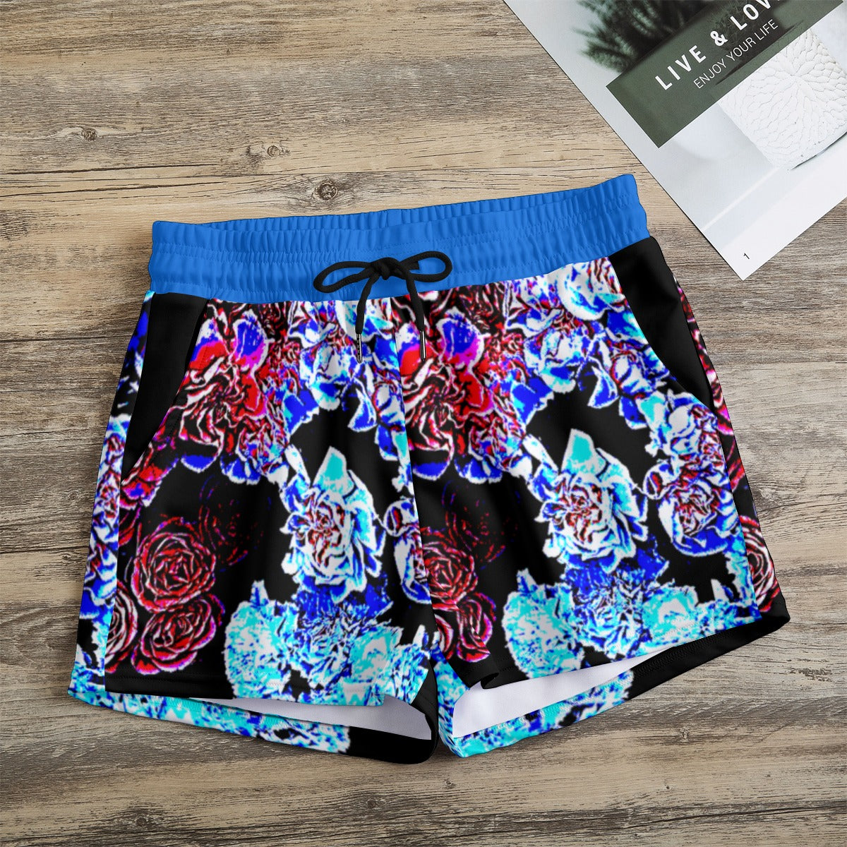 Dark Floral Women's Shorts