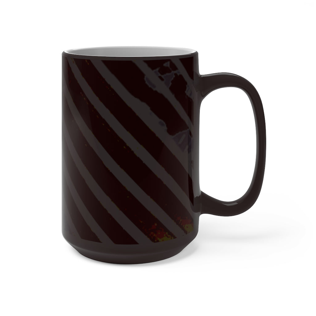 Stripped Color Changing Mug