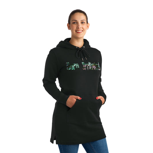 Graphic Born Irritated Streeter Hoodie Dress