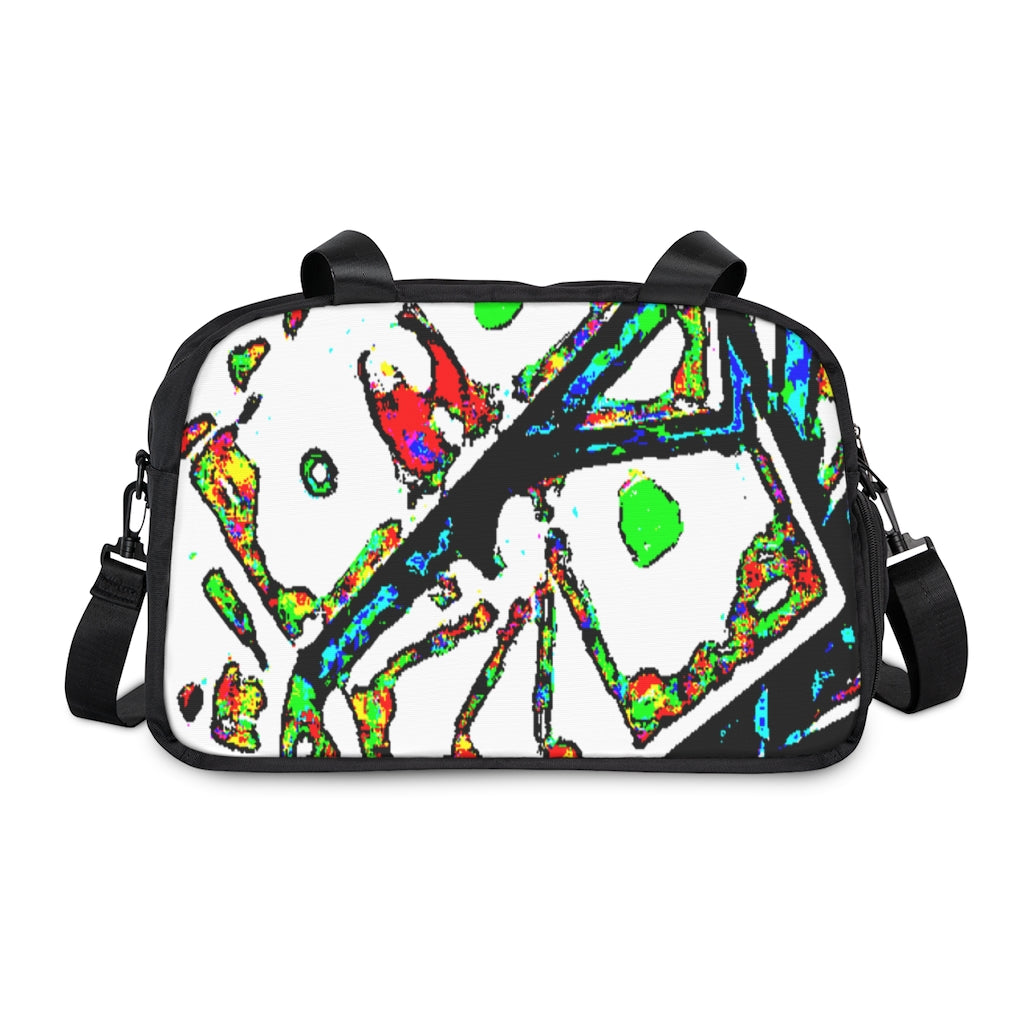 Painted Money Fitness Handbag