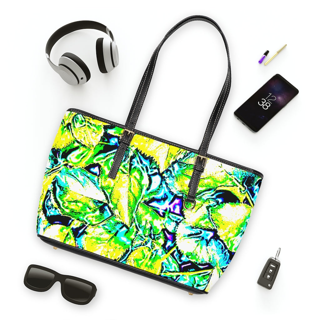 Neon PU Leather Shoulder Bag