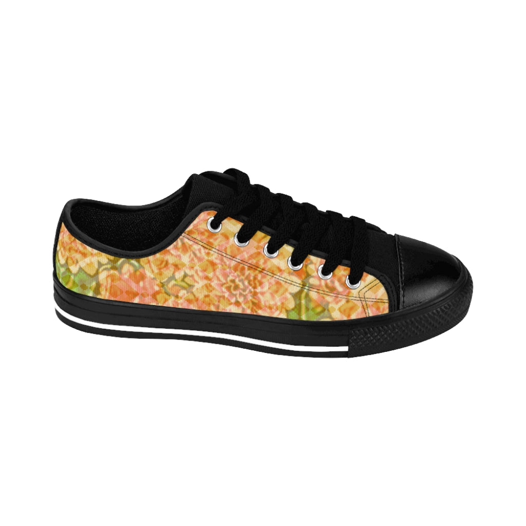 Faded Floral Women's Sneakers