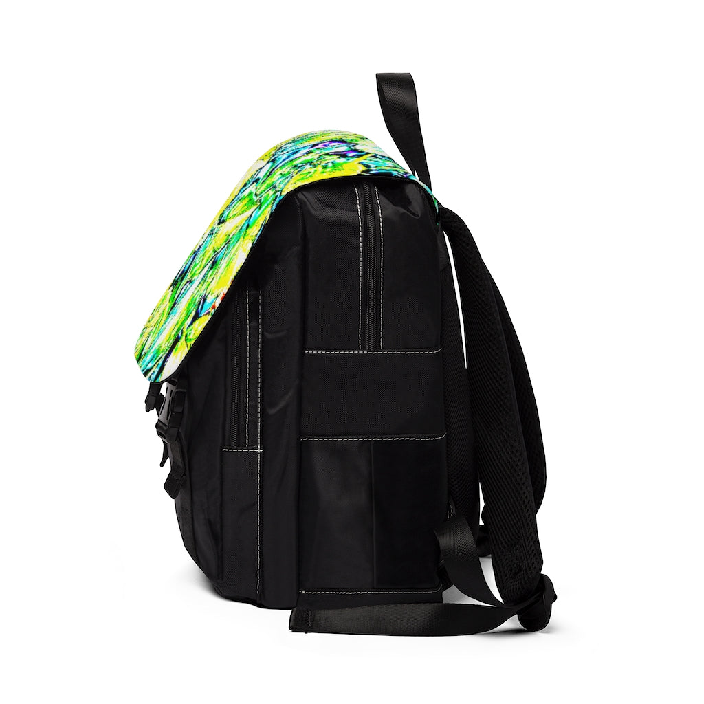 Neon Unisex Casual Shoulder Backpack