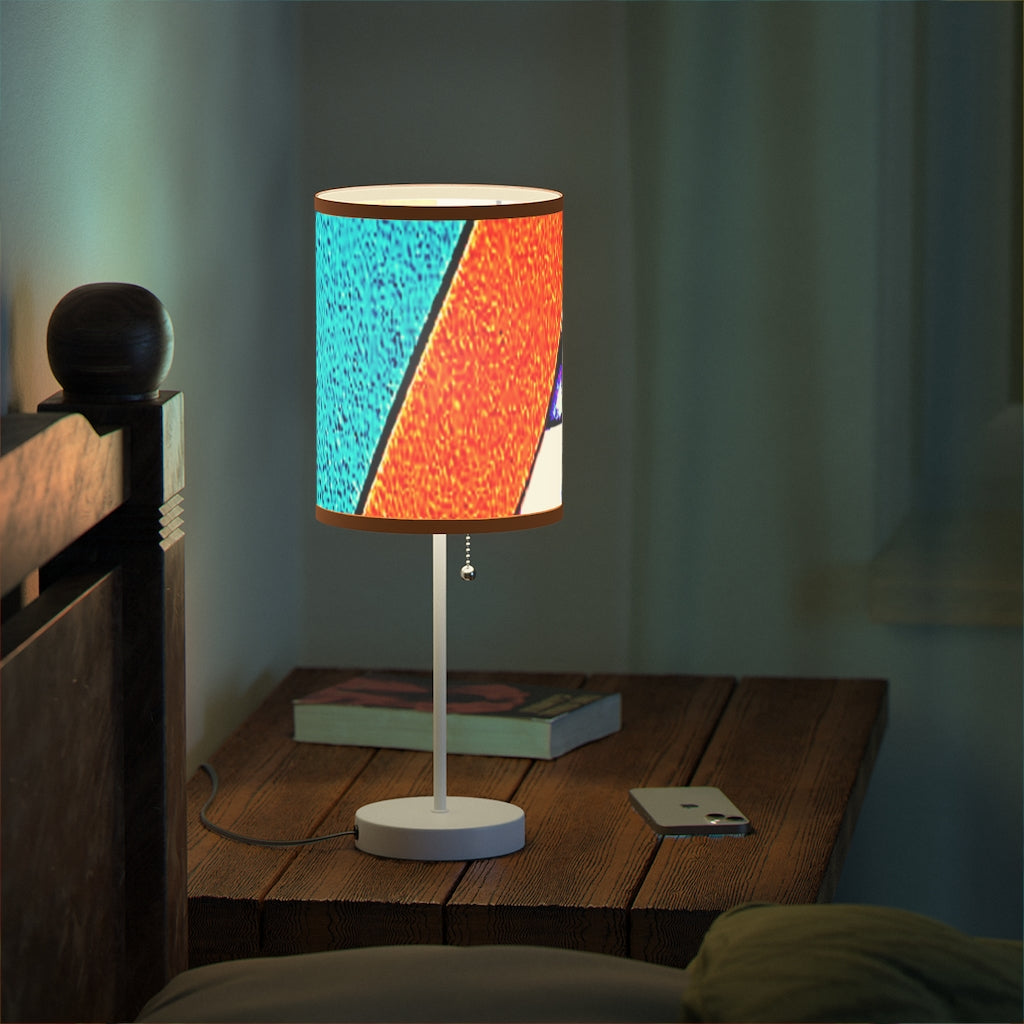 Abstract Lamp on a Stand, US|CA plug