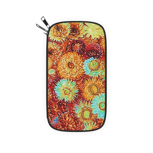 Floral Passport Wallet