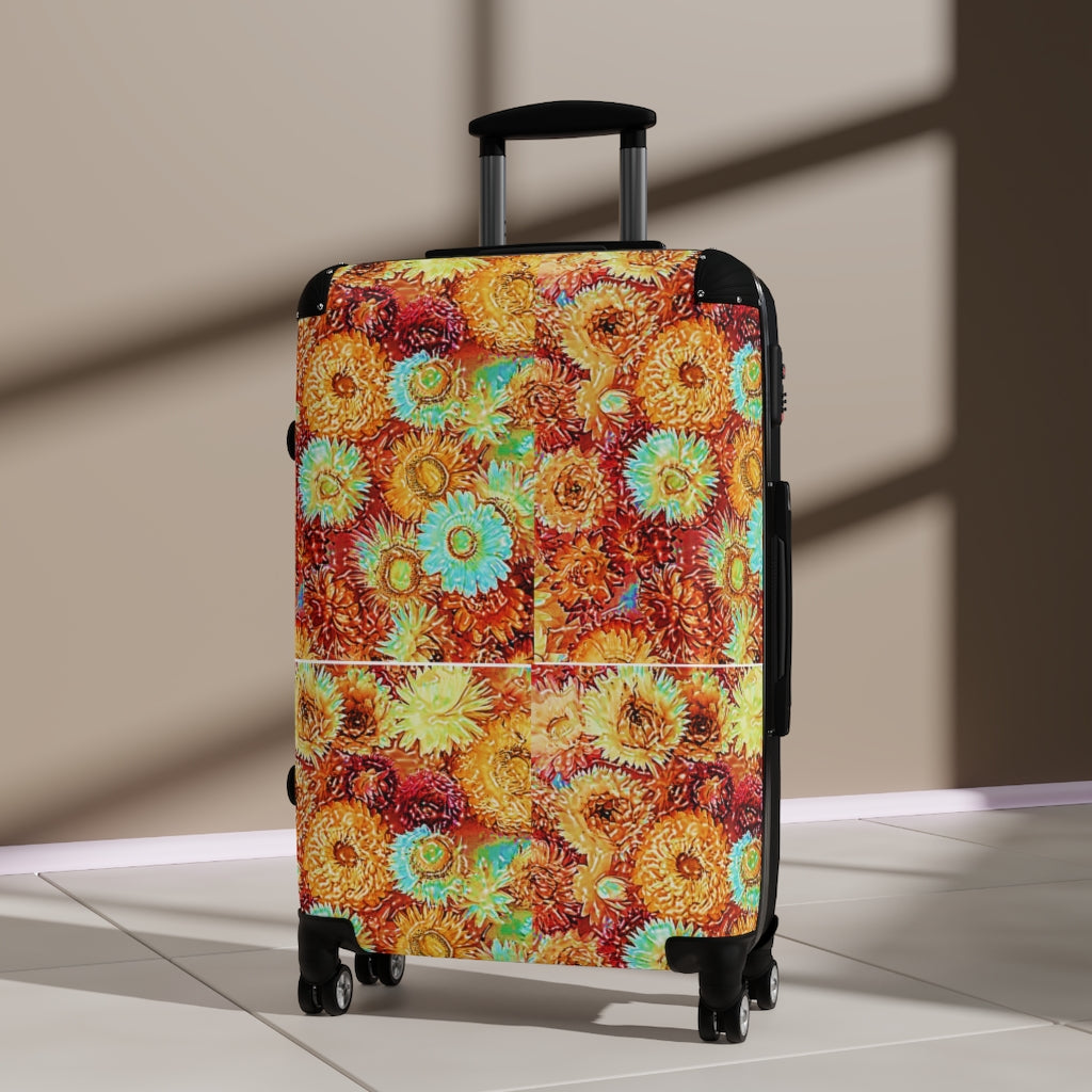 Floral Suitcases