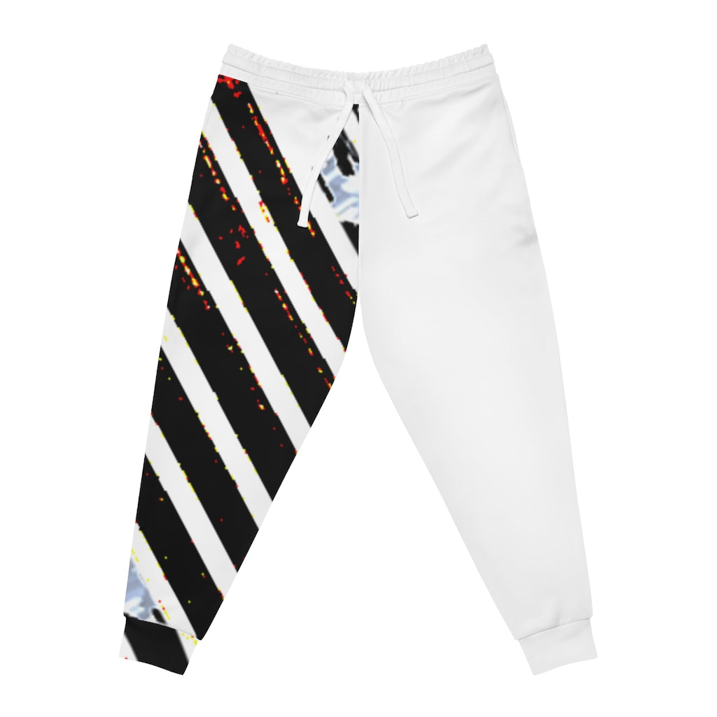 Stripped Athletic Joggers (AOP)