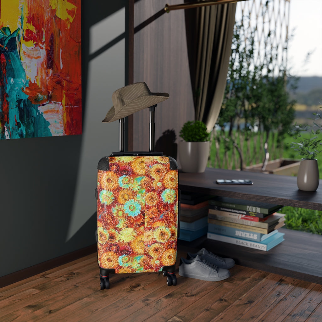 Floral Suitcases