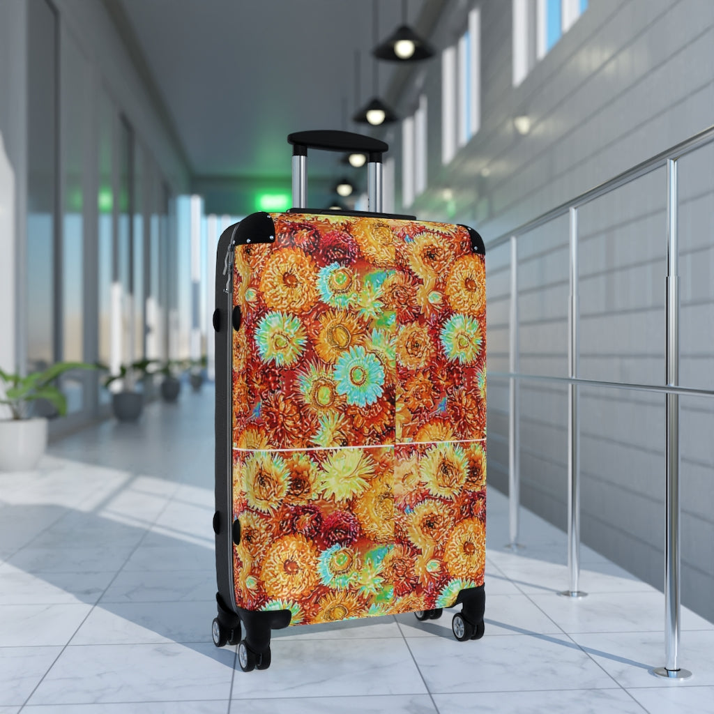 Floral Suitcases