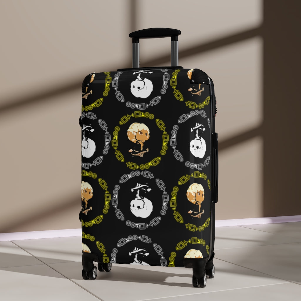 Branded Pattern Suitcases