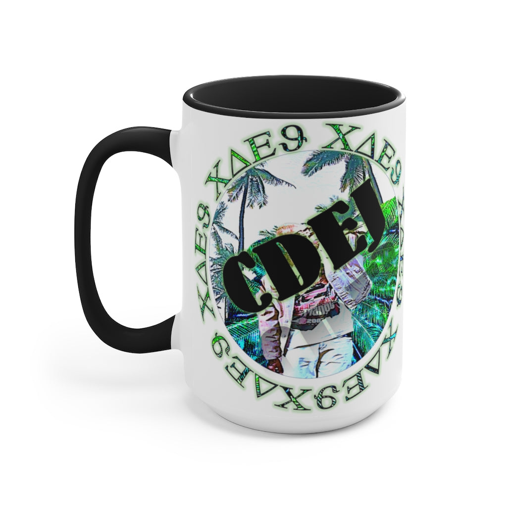 CDEJ Logo Accent Mug