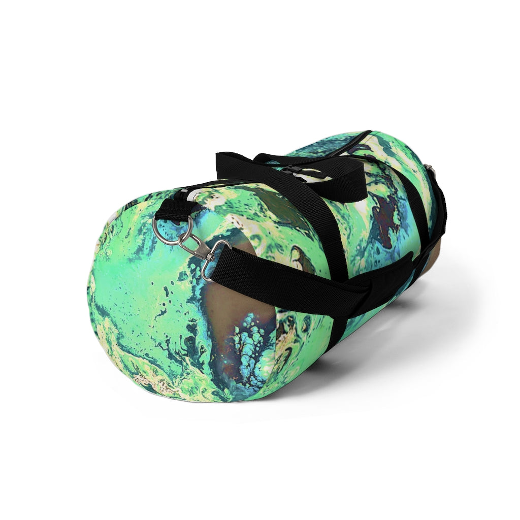 CDEJ Green Marble Duffel Bag